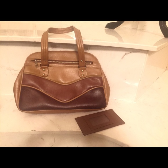 True Vintage Bowling Bag Leather Purse♥️ - Picture 5 of 8